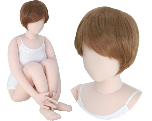 「おすわり」のの タイプC ショート【ブロンド】ふぇありーどーる